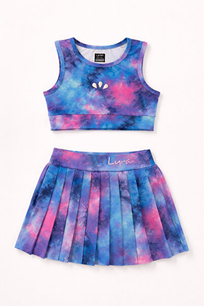 Beniizle Lyrax Ανάγλυφο Κοριτσίστικο Μαγιό με Σορτς-Φούστα