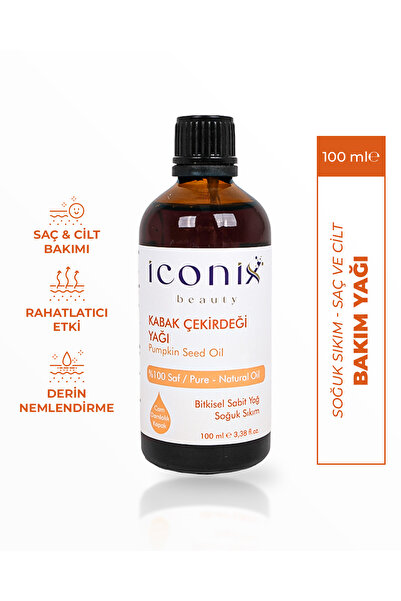 İCONİX BEAUTY Iconix Kabak Çekirdeği Yağı 100 ml