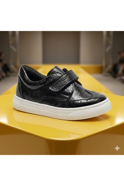 MOMYKİDS Patent Leather Casual Orthopedic Shoes