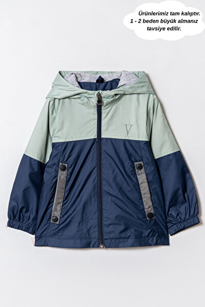 Verscon Ανδρικό αδιάβροχο και αντιανεμικό με κουκούλα 2 - 6 ετών