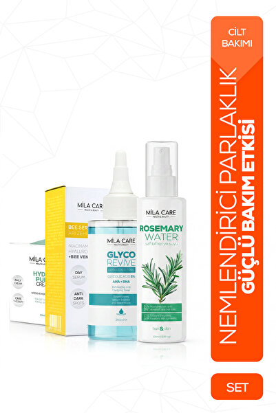 Mila Care Health&Beauty Nemlendirici Parlaklık Seti