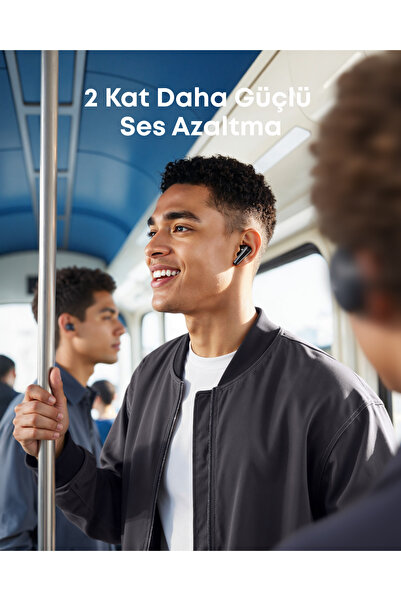 Anker Soundcore Liberty 5 Kulak İçi Bluetooth Kulaklık, Gerçek Zamanlı Gürültü Engelleme, Siyah - A3957