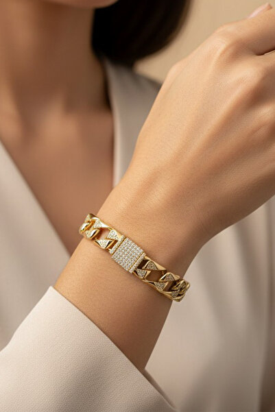 XUPING JEWELRY سوار من مجوهرات ستايل إنسي/كسوبينج بحجر الزركون على شكل مثلث