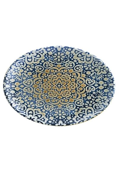 Bonna Porselen Alhambra Oval Serving Plate 31 X 24 Cm (Pack of 2)