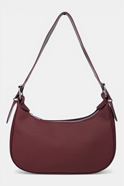 REVENKO Πέρα Μπαγκέτα και Τσάντα ώμου Μπόρντο