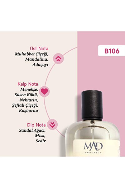 Mad Parfüm Mad B106 Selective 100 ml Kadın Parfüm