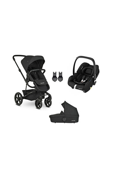 Easywalker Harvey3 Bebek Arabası Shadow Black Üçlü Set