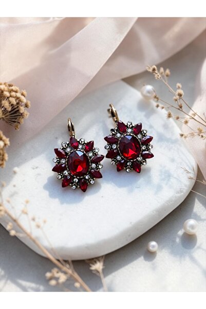 FAYRA ACCESSORIES Zircon Stone Earrings