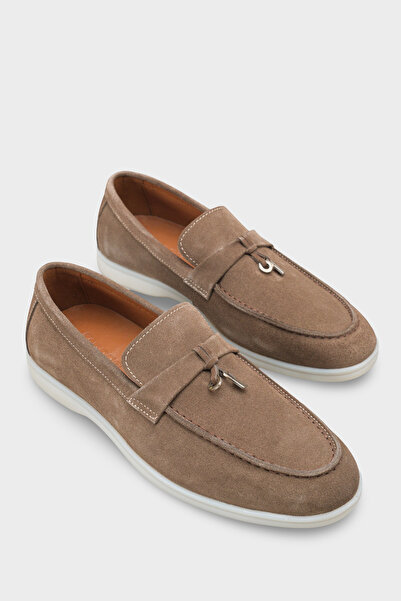 Capone Outfitters Ανδρικά Loafer Παπούτσια από Γνήσιο Δέρμα Suede