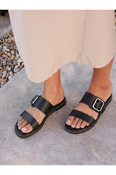 Ghench Shoes Ghench Aura Genuine Leather Women's Slippers