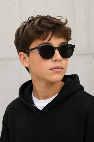 By Donetto Unisex Siyah ( 10-15 Yaş ) Polarize Çocuk Güneş Gözlüğü