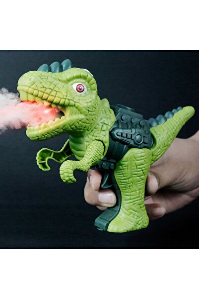 LRS STORE Işıklı Sesli Oyuncak Dinazor Buhar Püskürten Buhar Çıkaran Dinozor ...