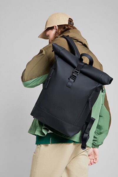 Gaston Luga Rullen Laptop Compartment Backpack 13'' - Black