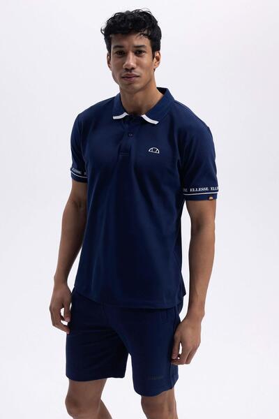 Ellesse Ανδρικό μπλουζάκι πόλο Em375-Nv
