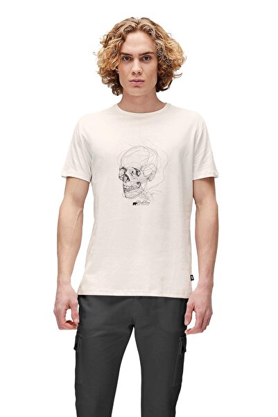 Bad Bear Reborn Beyaz Erkek Baskılı Tişört
