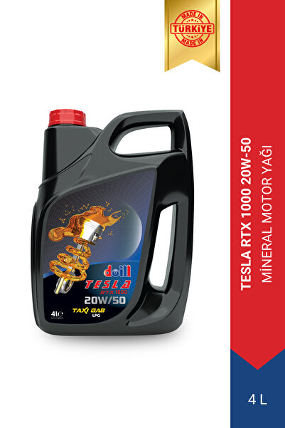doill Tesla 20w-50 Apı Sg/cd 4 Litre Yarı Sentetik Motor Yağı