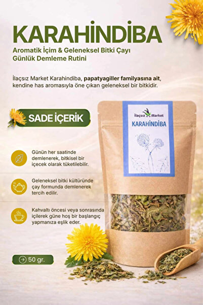 İlaçsız Market Karahindiba / 50 gr.