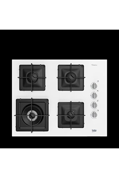 Beko BOCD K 6510 EWB Beyond Serisi Gazlı Cam Tablalı Ocak