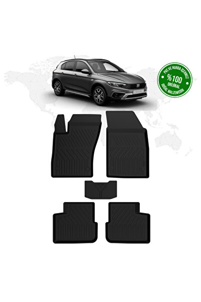 FA OTOMOTİV Fiat Egea Cross 4D Havuzlu Paspas 2020 Model Ve Sonrası Uyumlu