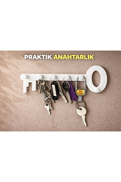 univercal MARTİN PRİVE ANAHTARLIK ASKISI MODERN DİZAYN YAPIŞKANLI PREMİUM XL BOY