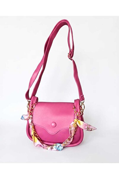ÖZENSE Pink Color Women's Hand and Shoulder Bag with Closed Magnet Is Our Sca...