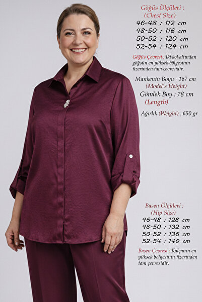 Laden Γυναικείο Σετ Μεγάλου Μεγέθους Υψηλής Ποιότητας Σατέν 44-54 Μεγέθη Άνετ...