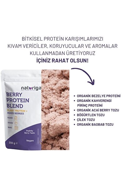 Naturiga Berry Protein Karışımı 250 Gr.