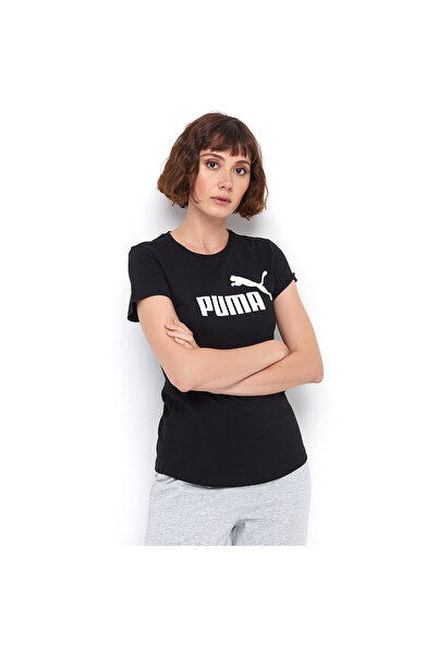 Puma ESS LOGO Μαύρο Γυναικείο T-Shirt100480597