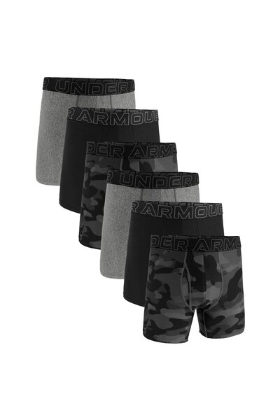 Under Armour Herren Boxershorts, 6er-Pack - Performance Tech Boxer Briefs - N...