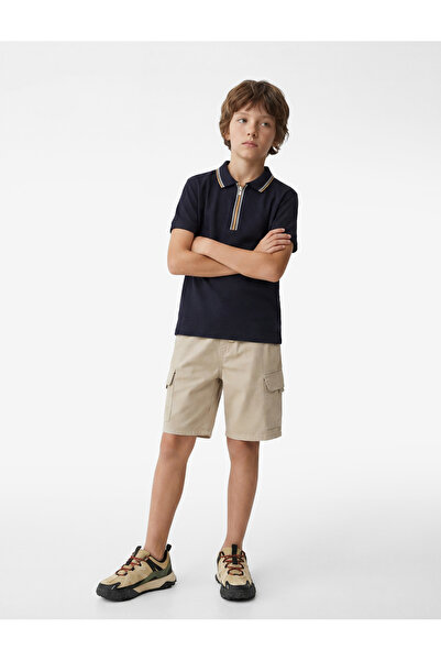 Koton 26Yy59000236 Navy Blue Boy's T-Shirt 6Skb10040Tk