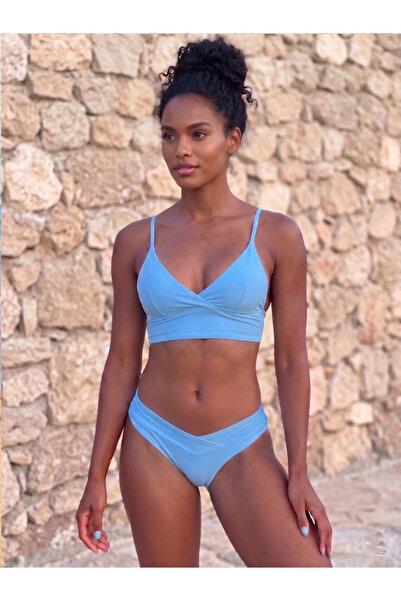 Ladyrosi Çapraz Alt Üst Bikini Takım