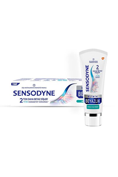 Sensodyne Klinik Beyazlık Güçlü Diş Minesi Diş Macunu 75ml