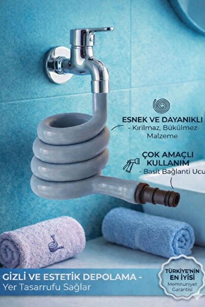 MAHİSER Wc Taharet Hortumu Wc Matik Hortum