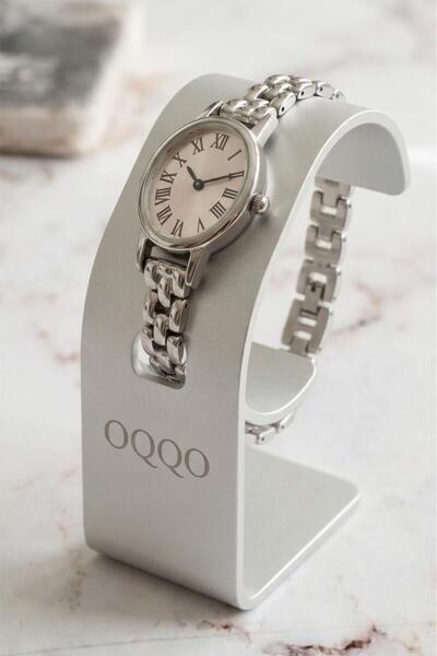 OQQO Nysa Gray Cord Women's Wristwatch