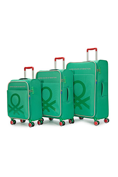 United Colors of Benetton 14BNT2200 Polipropilen 3 lü Valiz Seti