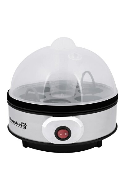 Hausberg Ηλεκτρική Αυγοθήκη, 350 W, Χωρητικότητα 7 αυγών, Χρονοδιακόπτης, Ανο...