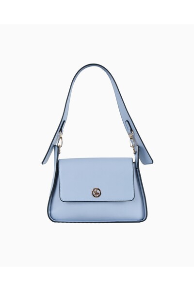 David Jones Γυναικεία Τσάντα ώμου Ανοιχτό Μπλε