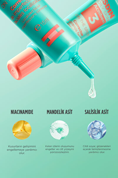 ISDIN Acniben Yağlı ve Akne Eğilimli Ciltler için Hızlı Etkili ve Sebum Karşıtı Lokal Krem 15 ml