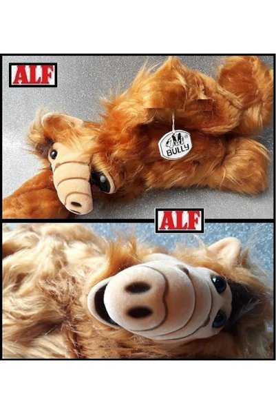 OYUNCAKSAHİLİ Alf Plush Toy, 80s TRT Series Nostalgia, 27 cm, Licensed, 1980, Bully Brand.