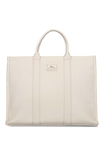 David Jones Γυναικείο λουράκι σε κρεμ χρώμα Τσάντα χειρός