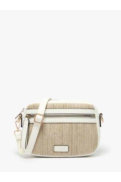 David Jones Γυναικείο λουράκι Τσάντα ώμου Λευκό