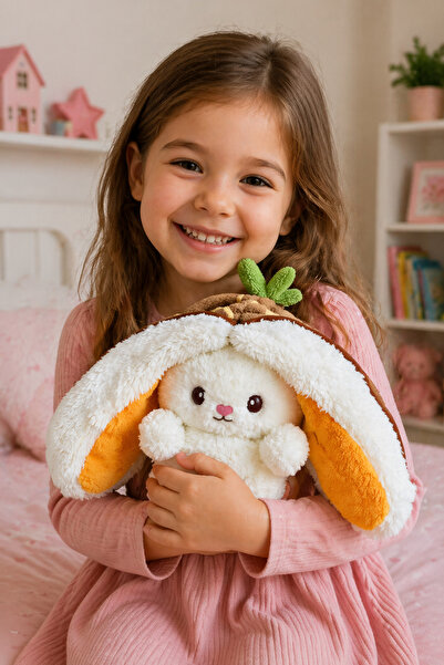 HARİKA PELUŞ FABRİKASI Pineapple Rabbit with Bag 50 cm