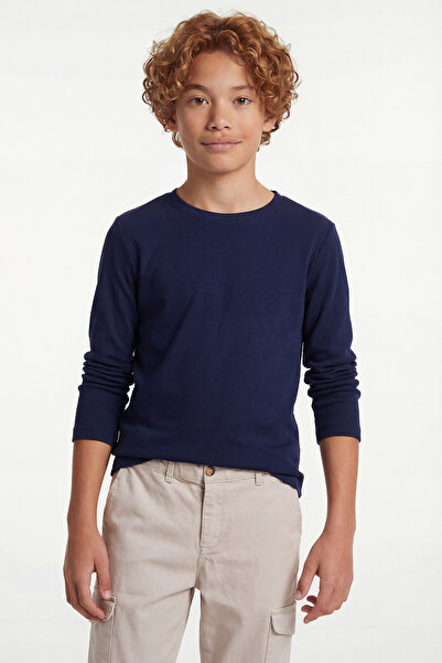 PAULMARK Αγορίστικο μπλουζάκι με μακριά μανίκια