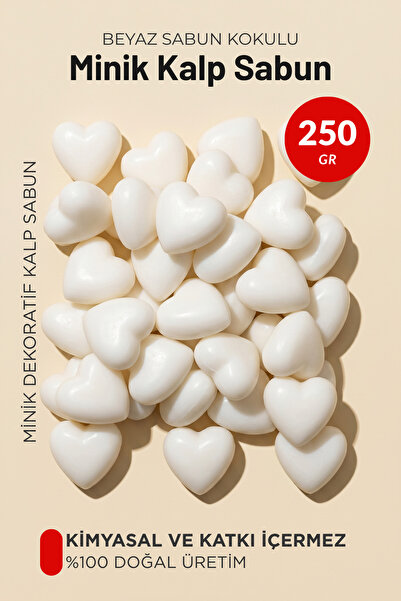 Sabuncu Hacı Mini Heart Decorative Bath Scented Soap 250 Gr