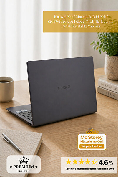 SyncCase Huawei Kılıf Matebook D14 Kılıf (2019-2020-2021-2022 YILI) Ile Uyuml...