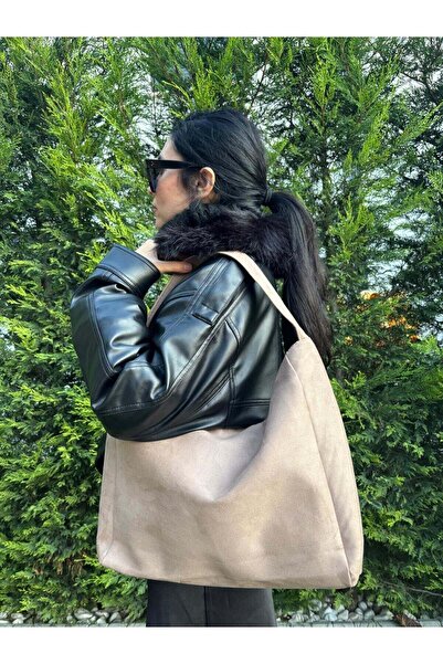 lalettobags Ženska Fulya model ležerna torba od antilopa za nošenje preko ramena