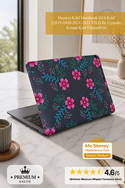 SyncCase Huawei Kılıf Matebook D14 Kılıf (2019-2020-2021-2022 YILI) Ile Uyuml...