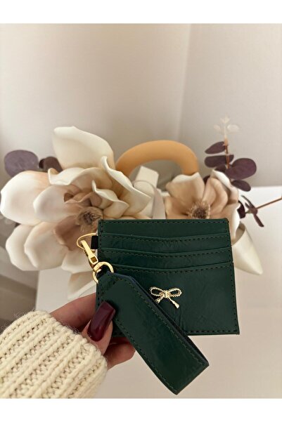 lalettobags Γυναικεία θήκη για κάρτες από γυαλιστερό συνθετικό δέρμα με λεπτο...