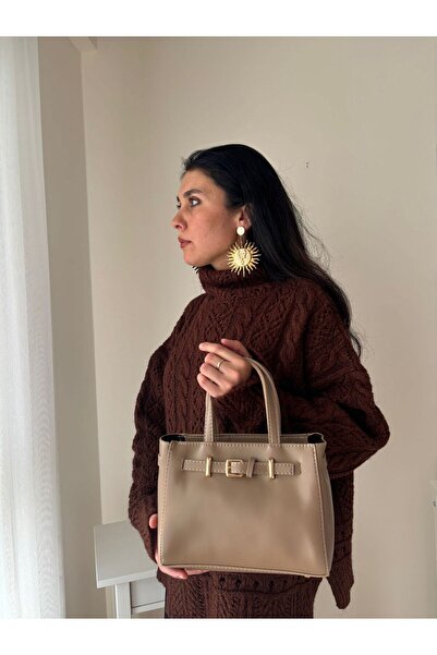 lalettobags Дамска чанта с колан с орхидея, регулируема презрамка