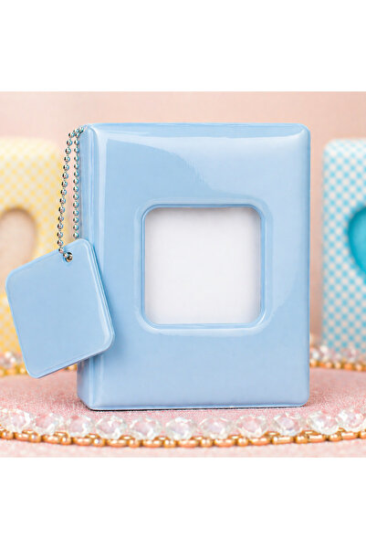 Nobbystar Μπλε άλμπουμ φωτογραφιών Instax Mini Polakart με χωρητικότητα 41 φω...